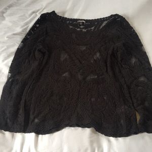Express lace top